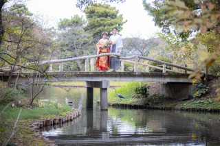 【三渓園】和装ロケーション撮影