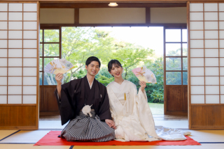 【三渓園】和装ロケーション撮影（庭園＆鶴翔閣）