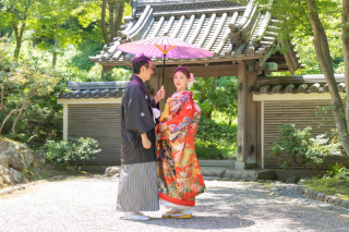 【三渓園】和装ロケーション撮影