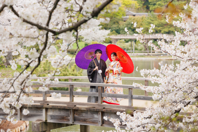 【三渓園】和装ロケーション撮影