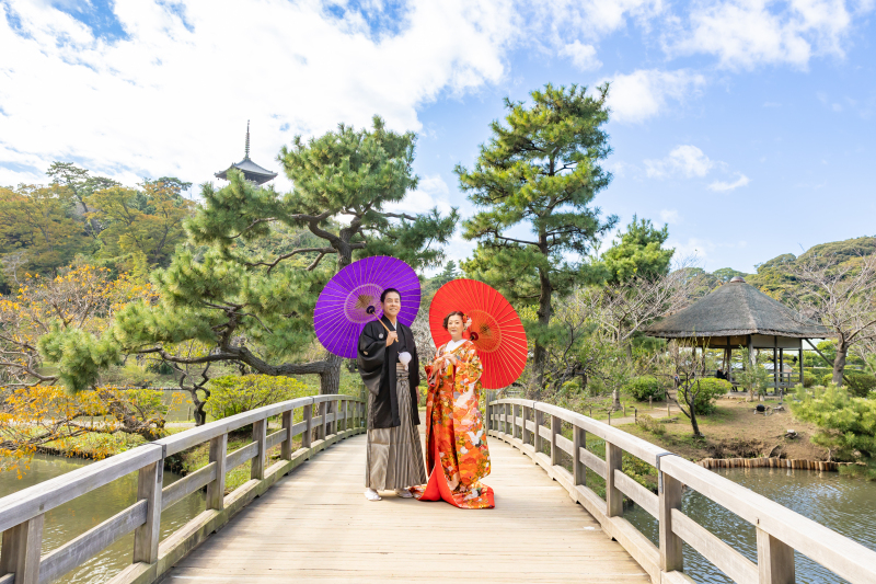 【三渓園 ✕ チャペル】和装＆洋装ロケーション撮影