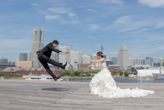 【三渓園 ✕ 大さん橋】和装＆洋装ロケーション撮影