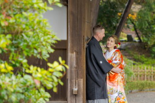 【三渓園】和装ロケーション撮影