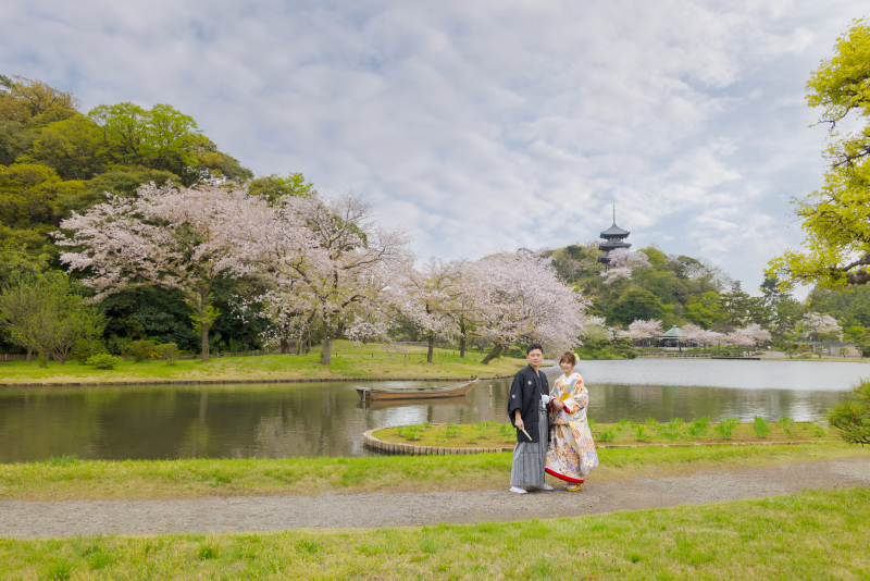 【三渓園 ✕ 大さん橋】和装＆洋装ロケーション撮影