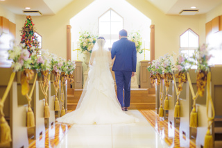 【チャペル】洋装ロケーション撮影