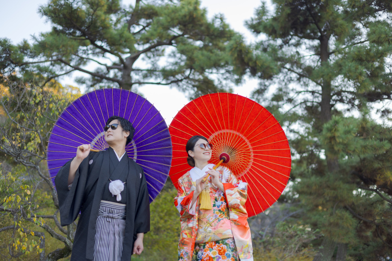 【三渓園】和装ロケーション撮影