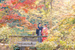 【三渓園】和装ロケーション撮影