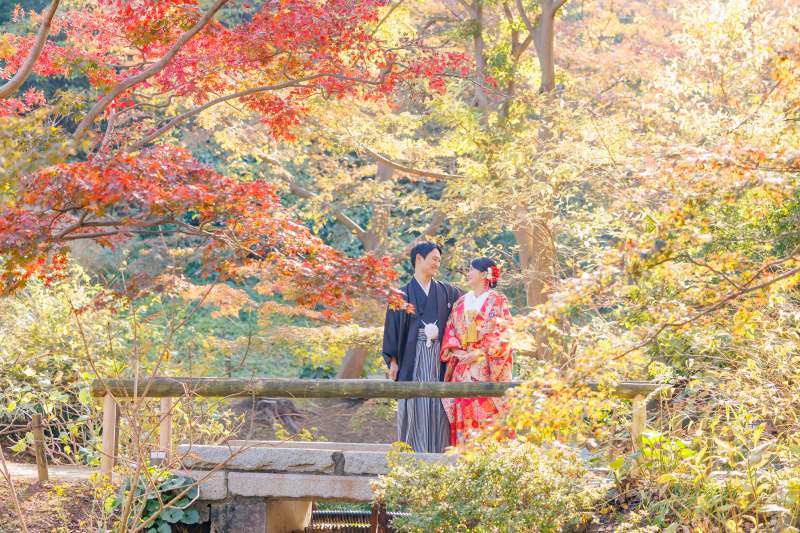 【三渓園】和装ロケーション撮影