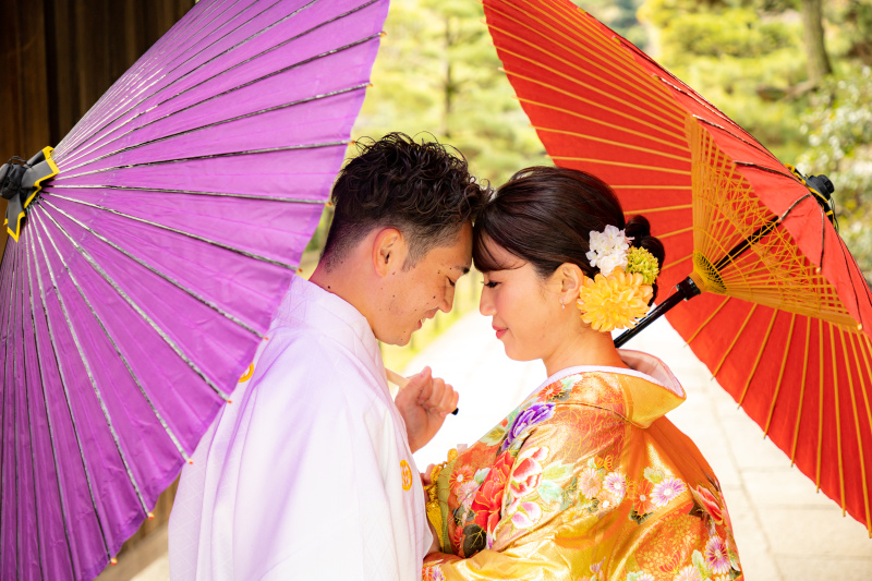 【三渓園】和装ロケーション撮影＆洋装スタジオ撮影