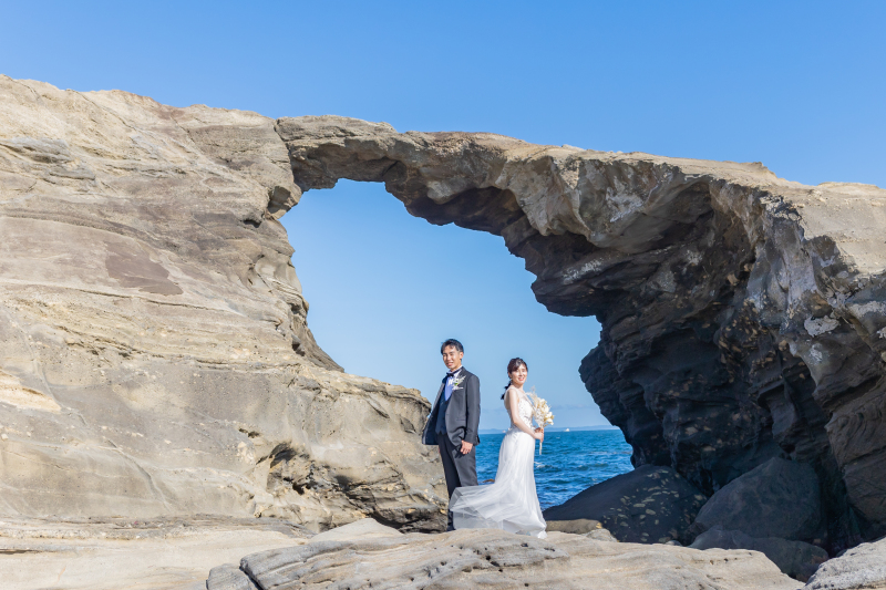 【三渓園✕城ヶ島】和装＆洋装ロケーション撮影