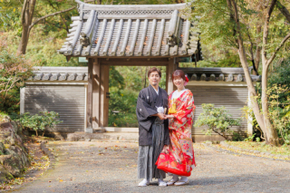【三渓園】和装ロケーション撮影