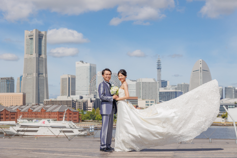 【大さん橋】洋装ロケーション撮影