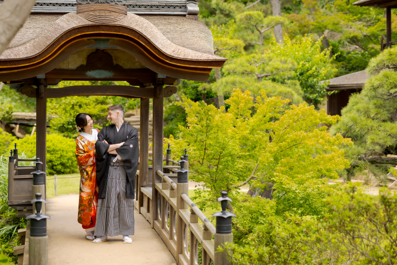 【三渓園】和装ロケーション撮影