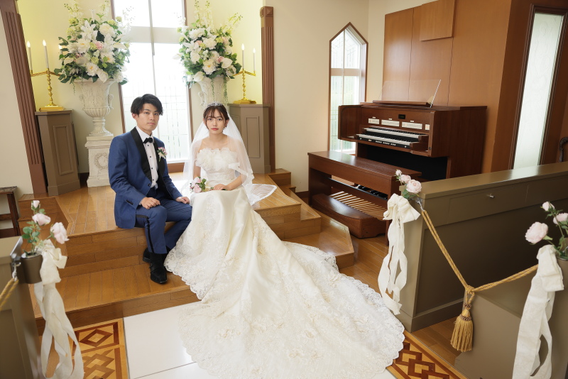 挙式シーンをそのままに♪