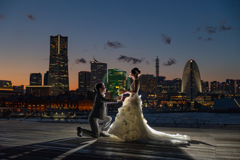 STUDIO Reir《スタジオレイル》_夜景で撮影できる