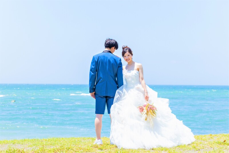 海までの移動は当店所有の専用車でご送迎いたします♪