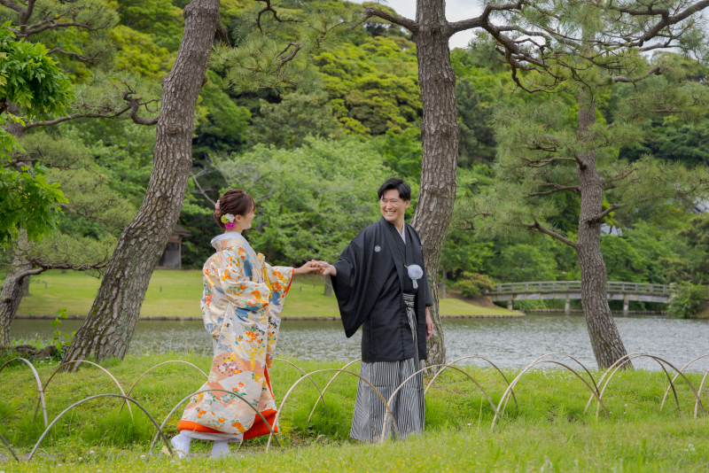 STUDIO Reir《スタジオレイル》_庭園で撮影できる