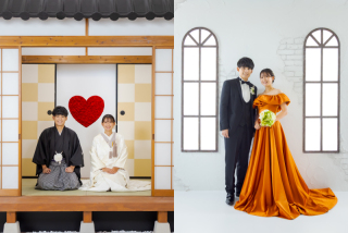 ⑩ご利用の撮影プランに追加【和装&洋装スタジオ撮影】