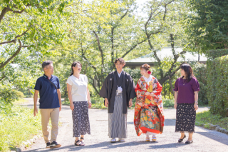 同伴者との撮影