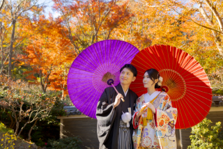 STUDIO Reir《スタジオレイル》_三渓園《和装ロケ》三渓園で撮影した紅葉シーズンの写真を集めました