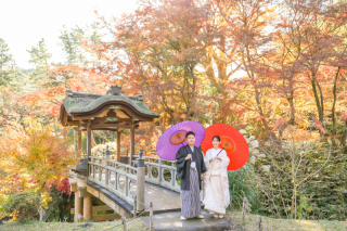 STUDIO Reir《スタジオレイル》_三渓園《和装ロケ》三渓園で撮影した紅葉シーズンの写真を集めました