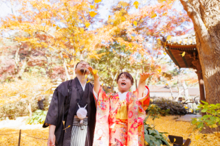 STUDIO Reir《スタジオレイル》_三渓園《和装ロケ》三渓園で撮影した紅葉シーズンの写真を集めました