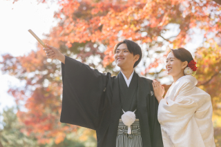 STUDIO Reir《スタジオレイル》_三渓園《和装ロケ》三渓園で撮影した紅葉シーズンの写真を集めました