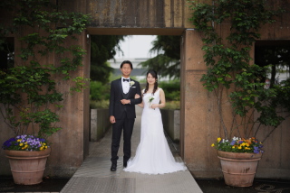 山下公園にて♪【スタジオレイル】各地ロケーション撮影・スタジオ撮影撮影場所は自由にお選びください。おふたりのご要望に全力でサポートさせていただきます。横浜発の前撮りは「スタジオレイル」で！