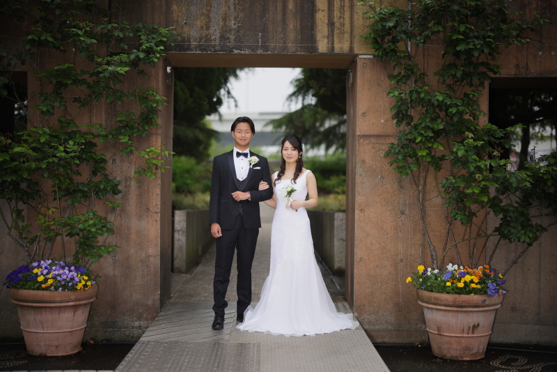 山下公園にて♪【スタジオレイル】各地ロケーション撮影・スタジオ撮影撮影場所は自由にお選びください。おふたりのご要望に全力でサポートさせていただきます。横浜発の前撮りは「スタジオレイル」で!