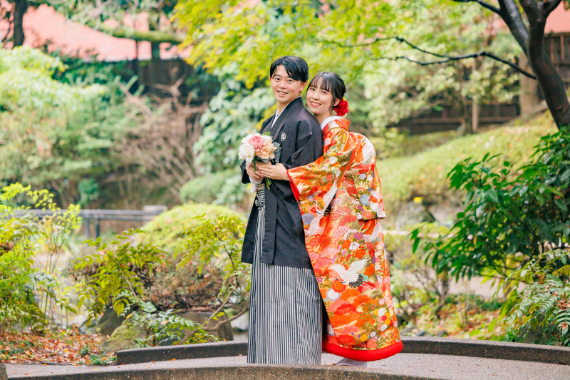 ㉙【横浜庭園✕横浜ストリート】★和装&洋装ロケ★豪華ハイブリッドプラン★7大特典付★衣装追加料ナシ★ロケ地代込み★送迎車あり★