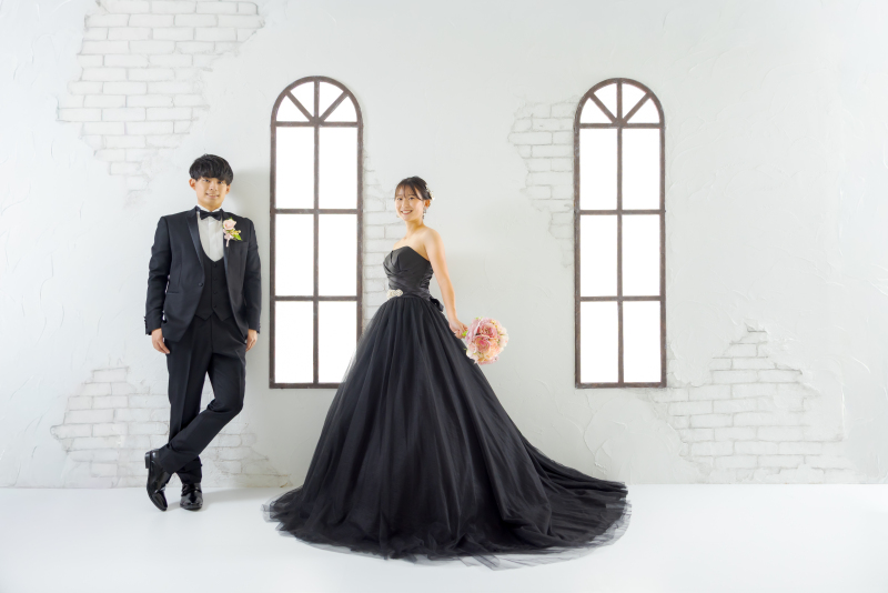 ⑤【洋装スタジオ撮影】★こだわりのスタジオ背景★「屋内ガーデン」★『7つの特典をすべてプレゼント♪』★衣装追加料金ナシ!