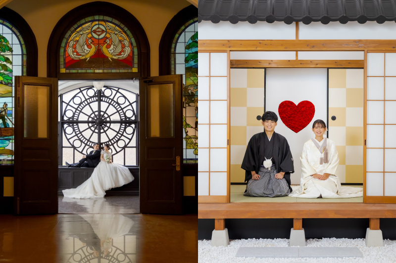 ⑱【開港記念会館】洋装ロケ✕和装スタジオ撮影★『7つの特典をすべてプレゼント』★衣装追加料金ナシ!★ロケ地代込み!★送迎車あり!