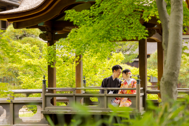 ⑨【三渓園✕和装スタジオ】★庭園＆豪華スタジオ背景★『７つの特典をプレゼント♪』★衣装追加料ナシ！★ロケ地代込み！★送迎車あり！