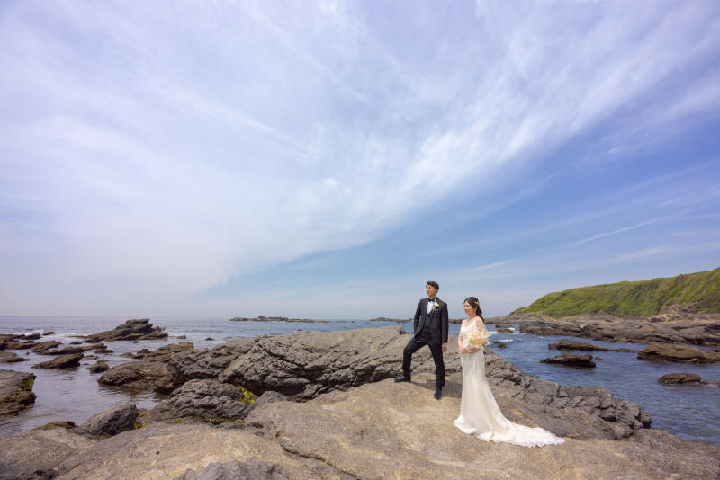 ⑮【城ヶ島】洋装ロケーション★『7つの特典をすべてプレゼント♪』★衣装追加料金ナシ★送迎車あり★7大特典付き★安心の料金システム