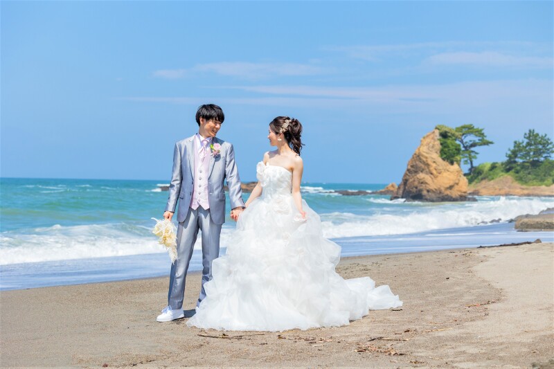 ㉗【秋谷海岸】★海ロケ★洋装ロケーション★『7つの特典をすべてプレゼント♪』★衣装追加料金ナシ!★送迎車あり!★7大特典付き!