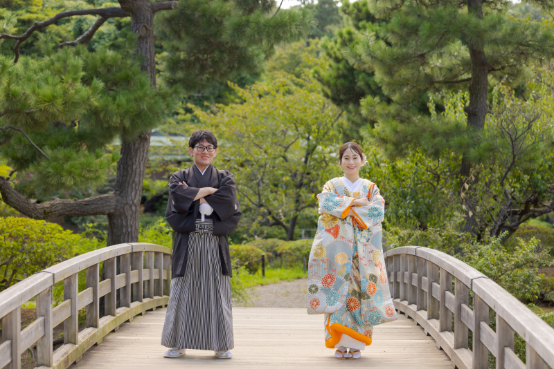 ⑨【三渓園✕和装スタジオ】★庭園&豪華スタジオ背景★『7つの特典をプレゼント♪』★衣装追加料ナシ!★ロケ地代込み!★送迎車あり!