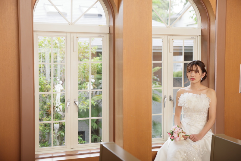 ㉔【チャペル】洋装ロケーション★『7つの特典をすべてプレゼント♪』★衣装追加料金ナシ★ロケ地代込み★送迎車あり★安心の料金プラン