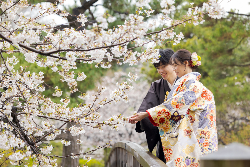 ①【三渓園】組数限定❀春のさくらロケ❀3/25㈬~4/10㈮★申請料&移動費込み★衣装追加料金不要の安心プラン★豪華7大特典付き