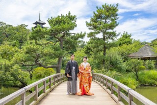 【三渓園】和装ロケ ✕ 洋装スタジオ撮影 ★『７つの特典をすべてプレゼント♪』★衣装追加料金ナシ！★ロケ地代込み！★送迎車あり！