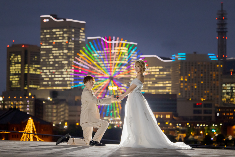 ⑦【三渓園✕大さん橋✕横浜ストリート】★和装&洋装ロケの豪華ハイブリッドコース★7大特典付★衣装追加料・ロケ地申請料・移動費ナシ