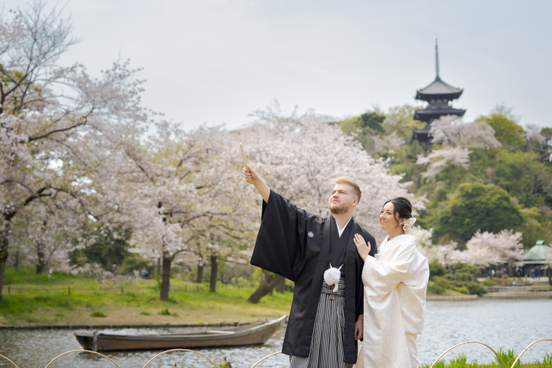 ⑫【三渓園】組数限定❀春のさくらロケ❀★3/25㈬～4/10㈮★申請料＆移動費込み･衣装追加料不要の安心プラン★豪華７大特典付き