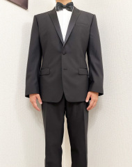 ドルチェ＆ガッバーナ　タキシード　白シャツ×黒蝶ネクタイ