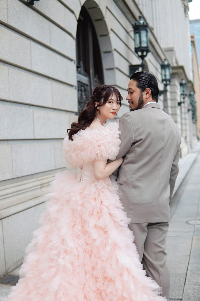 キュートな振り向きショット