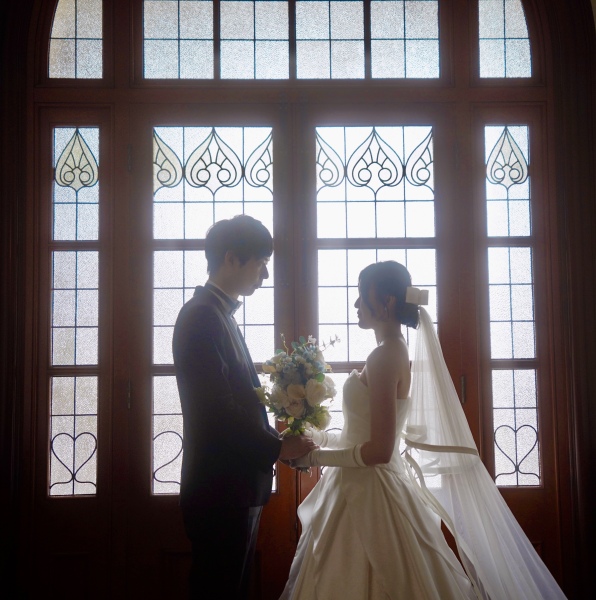 洗練されたステンドグラス