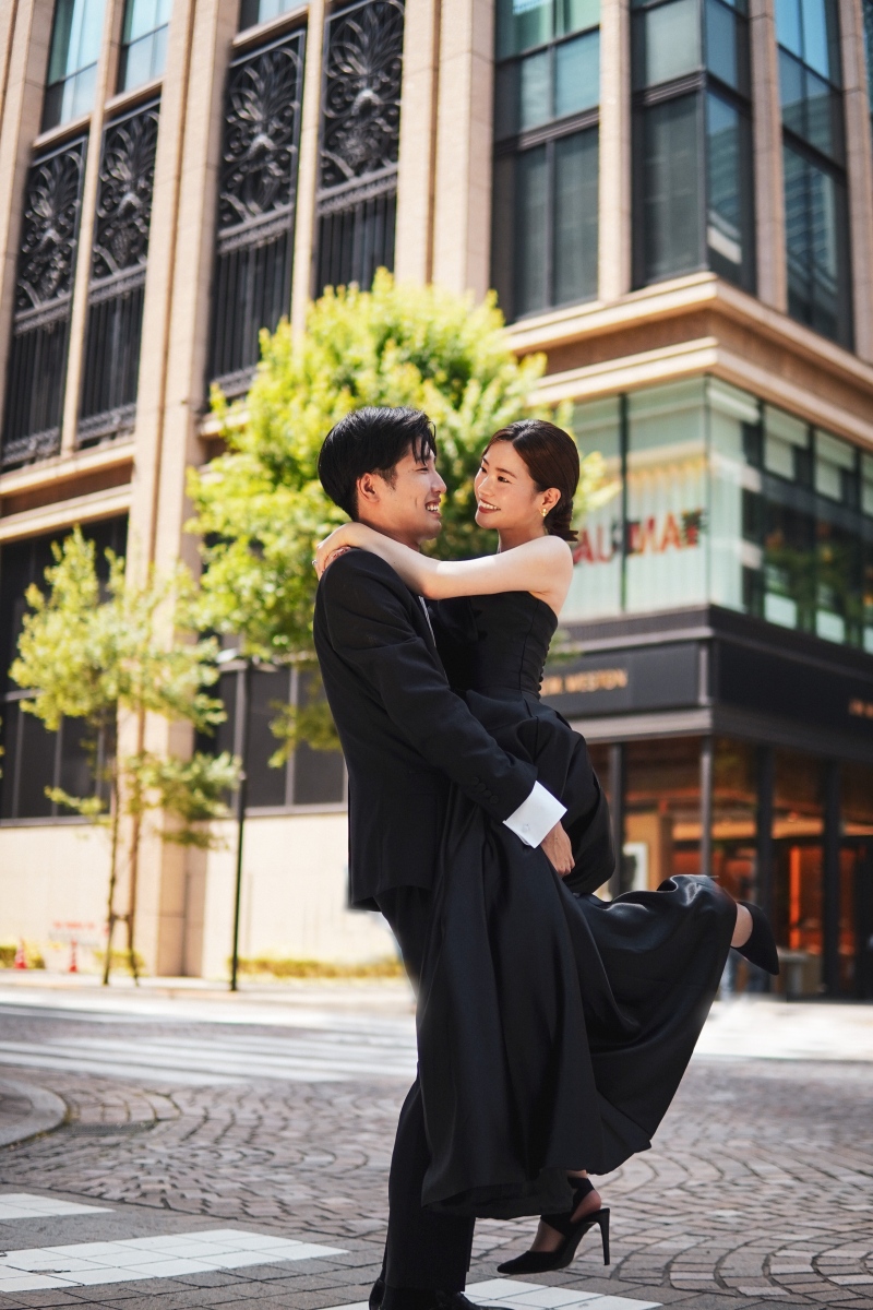 幸せ溢れるポージング♡