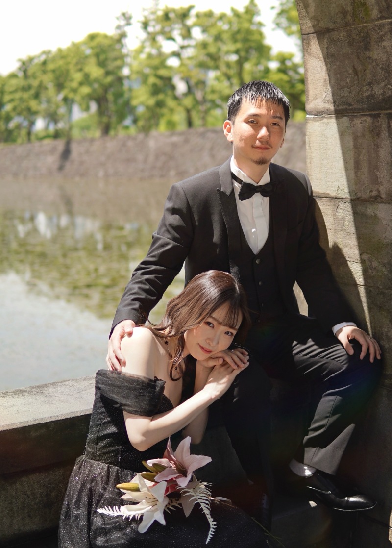 赤ちゃんとわんちゃんと♡ファミリーフォトウェディング