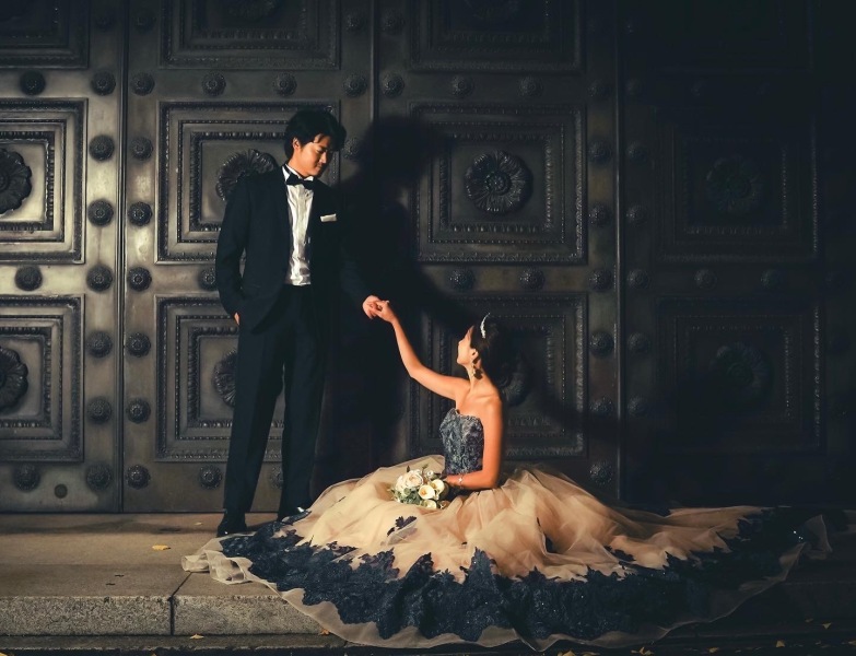 ドレスに合わせたポージングのご提案