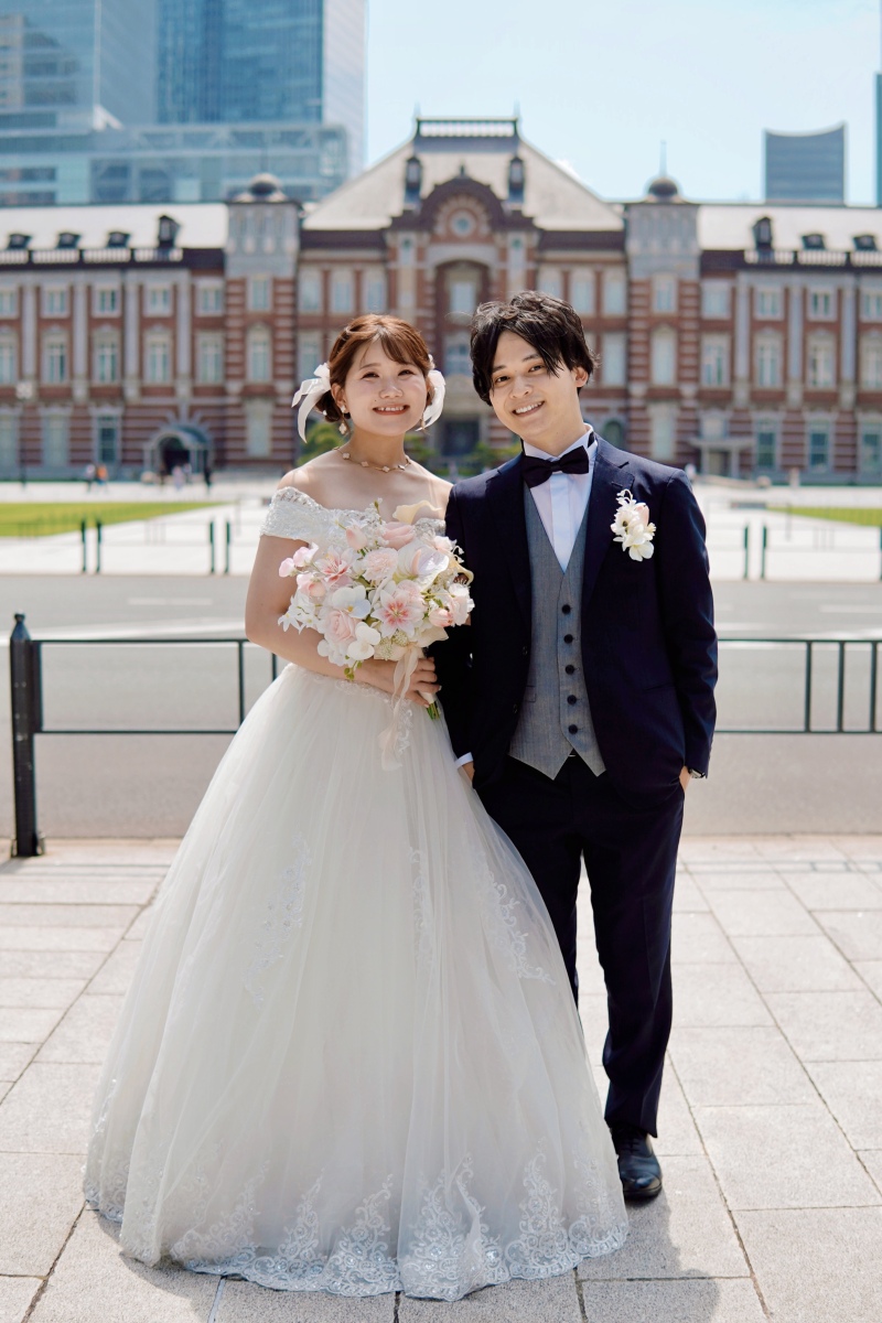 東京駅舎フォトウェディング
