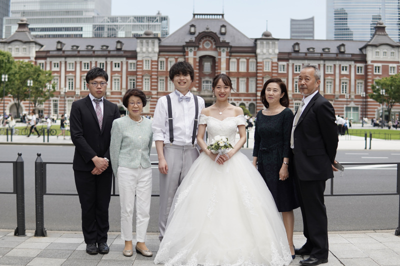 ご家族との記念写真♪