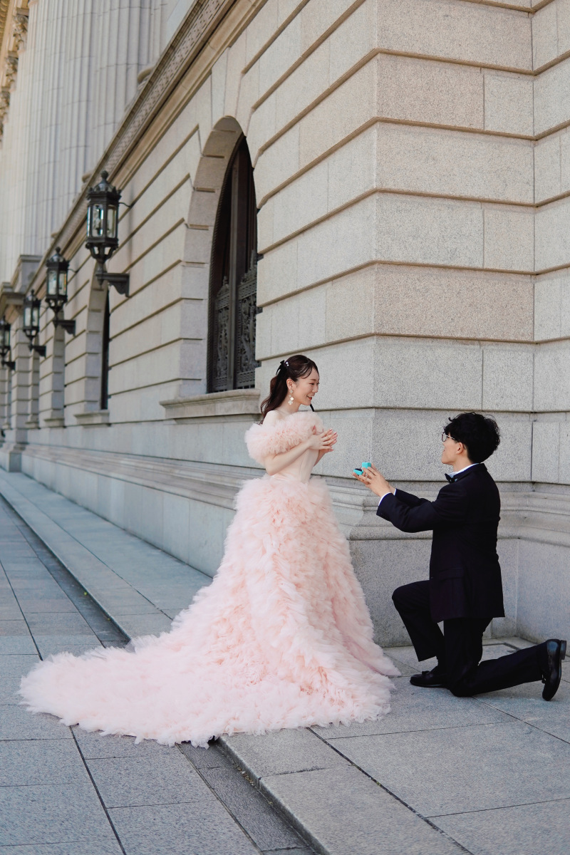 プロポーズシーン